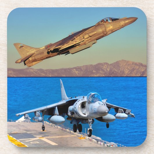 AV-8B HARRIER II BIER ONDERZETTER (Voorkant)