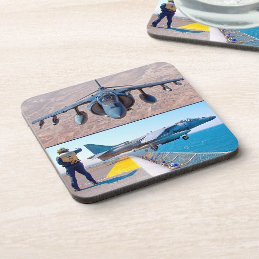 AV-8B HARRIER II BIER ONDERZETTER (Linkerzijde)