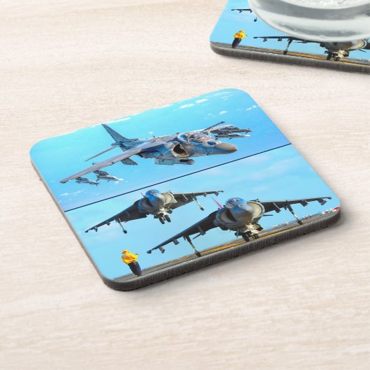 AV-8B HARRIER II BIER ONDERZETTER (Linkerzijde)