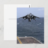 AV-8B Harrier II-Briefkaart Briefkaart (Voorkant / Achterkant)