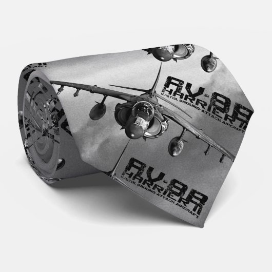 AV-8B Harrier II Necktie Stropdas (Opgerold)