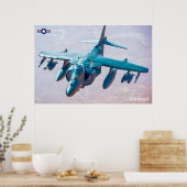 AV-8B HARRIER II POSTER (Keuken)