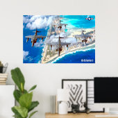 AV-8B HARRIER II POSTER (Thuiskantoor)