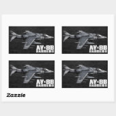 AV-8B Harrier II Rechthoekige Sticker (Vel)