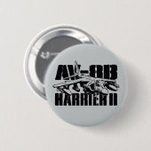 AV-8B Harrier II Round Button (Voorkant /achterkant)