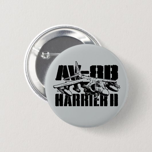 AV-8B Harrier II Round Button (Voorkant /achterkant)