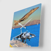 AV-8B HARRIER II VIERKANTE KLOK (Hoek)