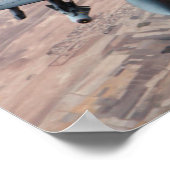 AV-8B Harrier II Vliegtuig Poster (Hoek)
