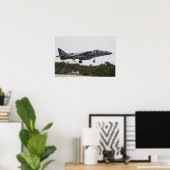 AV-8B Harrier II Vliegtuig Poster (Thuiskantoor)