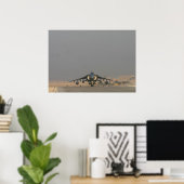 AV-8B Harrier II Vliegtuig Poster (Thuiskantoor)