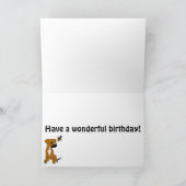 AV- de grappige VolksKaart van de Verjaardag van Kaart (Binnen)