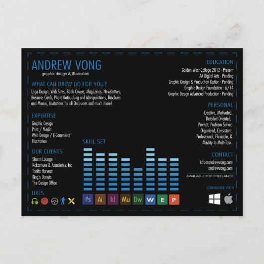 av_design briefkaart (Voorkant)