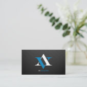 av_design visitekaartje (Staand voorkant)