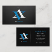 av_design visitekaartje (Voorkant / Achterkant)