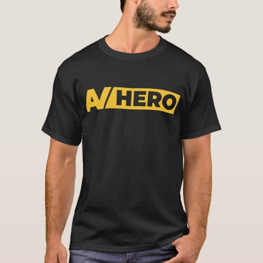 AV HERO T-Shirt (Voorkant)