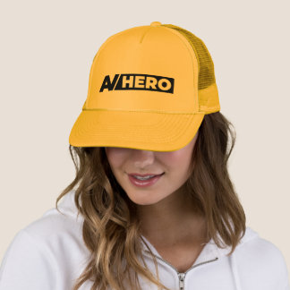 AV HERO YELLOW TRUCKER HAT TRUCKER PET