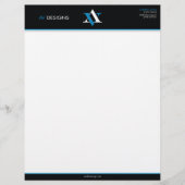 av letterhead briefhoofd ontwerp (Voorkant)