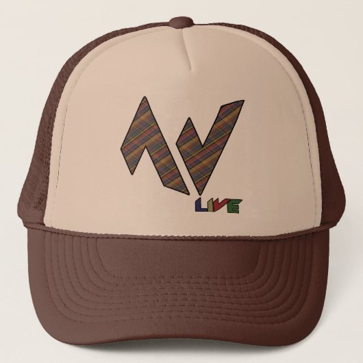 AV Live Pset Trucker Hat Pet (Voorkant)