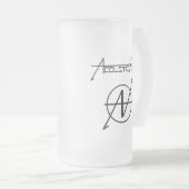 AV-naam en Logo bevroren Mok (Voorkant rechts)