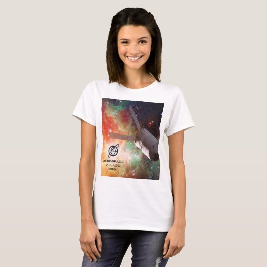 AV.org Satelliet t-shirt (Voorkant volledig)