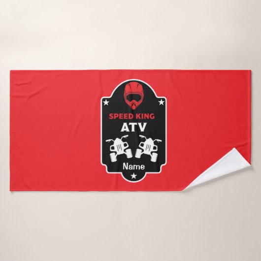 AV quad-avonturen Badhanddoek (Badhanddoek)