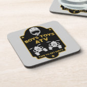 AV quad-avonturen Bier Onderzetter (Linkerzijde)