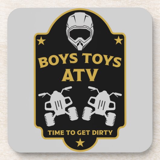 AV quad-avonturen Bier Onderzetter (Voorkant)