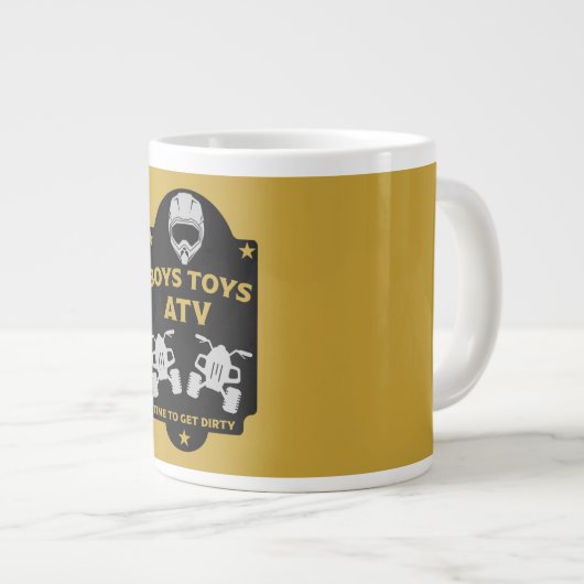 AV quad-avonturen Grote Koffiekop (Voorkant rechts)