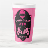 AV quad-avonturen Latte Mok (Voorkant)