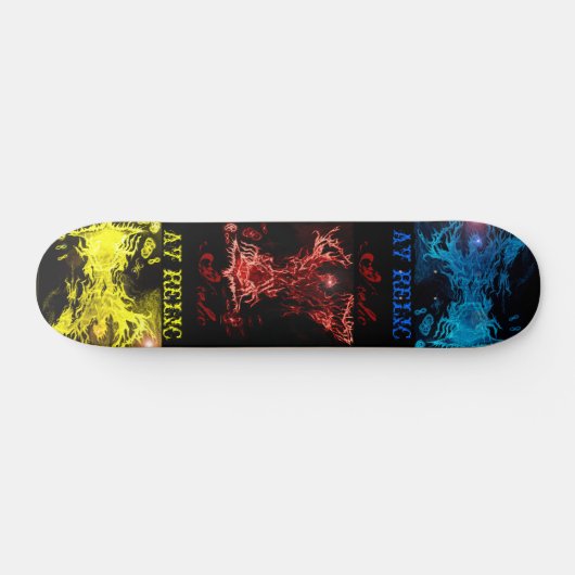 AV RELIC SK8 DECK Phoenix Element Skateboard (Horizontaal)
