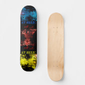 AV RELIC SK8 DECK Phoenix Element Skateboard (Voorkant)