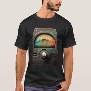 AV Technicus Volume VU Meter Audio Tech Sound Rec T-shirt