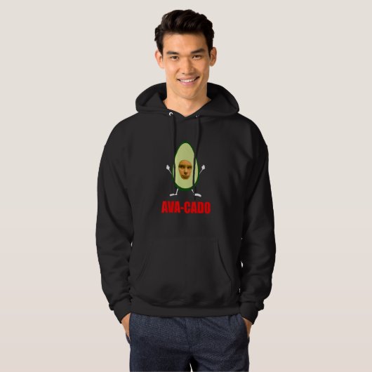 Ava Avocado Hoodie (Voorkant volledig)