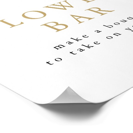 AVA Boho Terracotta Succulente Bloem Bar Teken Poster (Hoek)