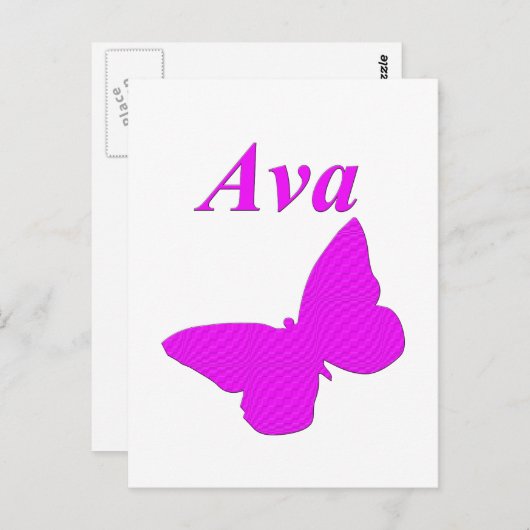 Ava Briefkaart (Voorkant / Achterkant)