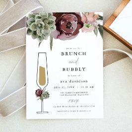 AVA Burgundy Succulent Brunch en Bubble Champagne Kaart