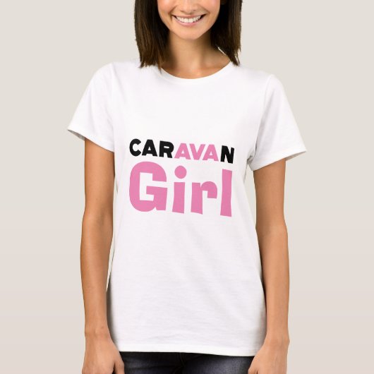 Ava Caravan Girl T-Shirt (Voorkant)
