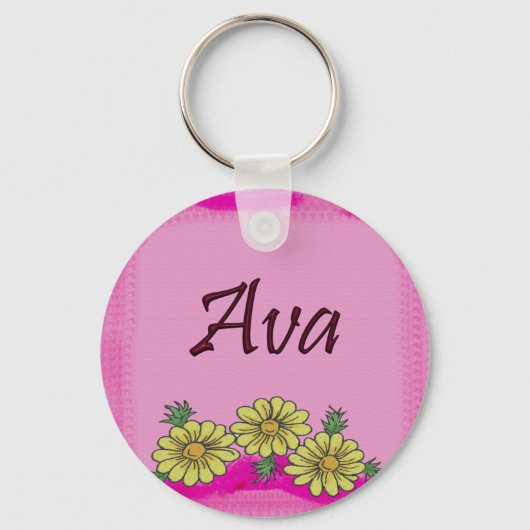 Ava Daisy Sleutelhanger (Voorkant)