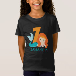 Ava - De Zeemeermin Goddess 7 jaar T-Shirt