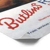 Ava Gardner Kijk-a-like Butlin's Camps Poster (Hoek)