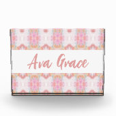 Ava Grace Print Decoratief Acryl Blok (Voorkant)