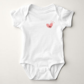 Ava Heart Baby Bodysuit