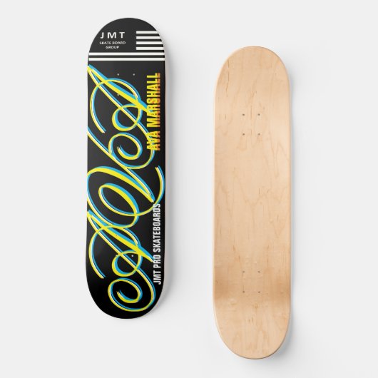 AVA MARSHALL. 8 1/4" Skateboard Deck (Voorkant)