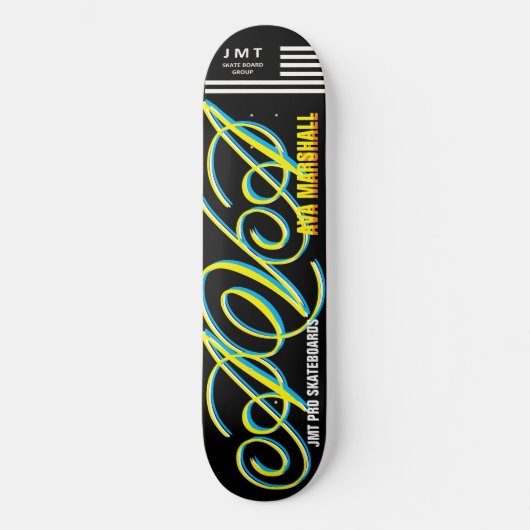 AVA MARSHALL. 8 1/4" Skateboard Deck (Voorkant)