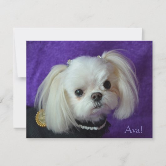 Ava Note cards Kaart (Voorkant)