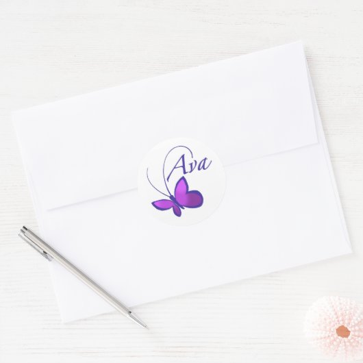 Ava Ronde Sticker (Envelop)