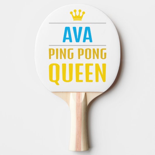 Ava Tafeltennisbatje (Voorkant)