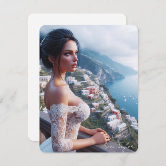 Ava Taylor Kaart (Voorkant / Achterkant)