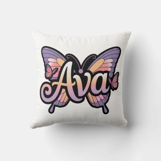 Ava Throw Tshirt Kussen (Achterkant)