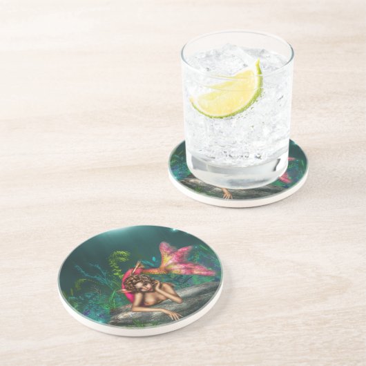 Ava Zandsteen Onderzetter (Zijkant)